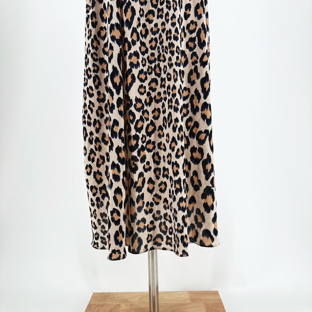 Victoria's Secrets Cheetah Leopard Print Slip Dress Large Indie‎ Romantic Grunge - Picture 7 of 11